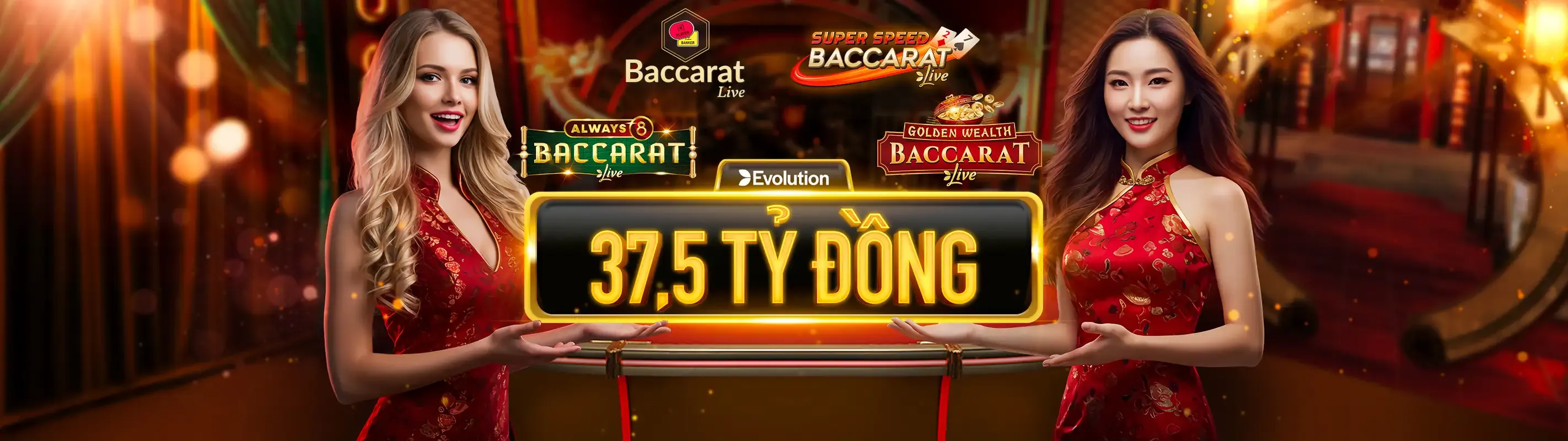 Sảnh casino trực tuyến đẳng cấp của QH77 nhà cái với dealer thật